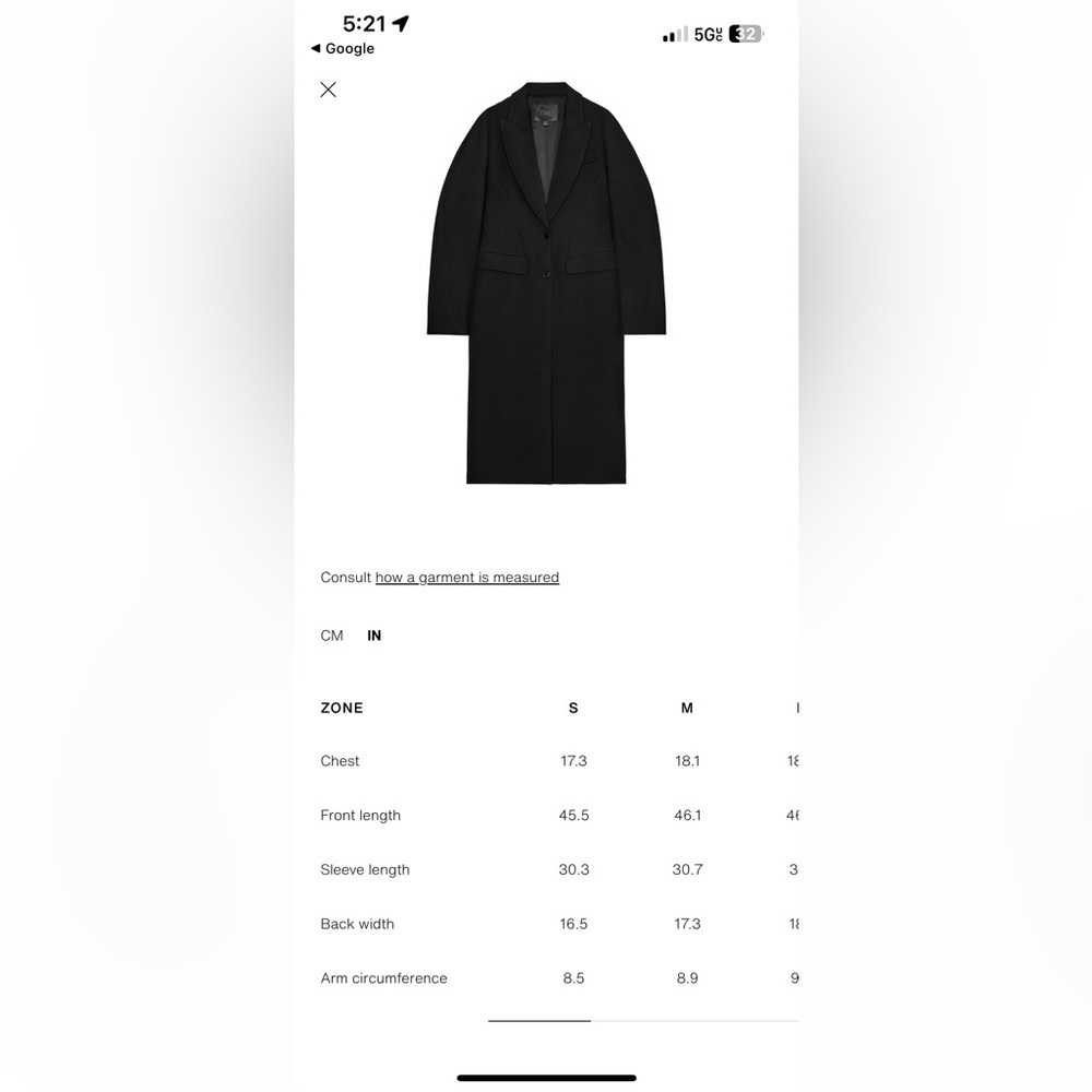 VIRAL NEW ZARA LUXURY COLLECTION FITTED COAT SIZE M
🚨 FINAL PRICE NO DISCOUNT - Picture 13 of 15